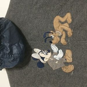 Rare Minnie mouse wool Donaldson jacket with hood pocket
